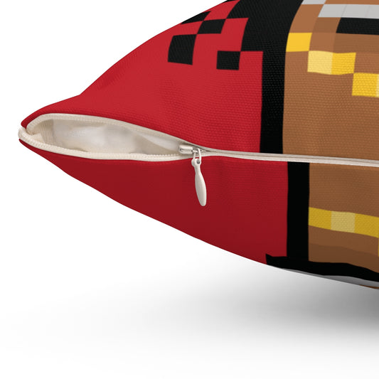 Gridiron Punks Square Throw Pillow - San Francisco