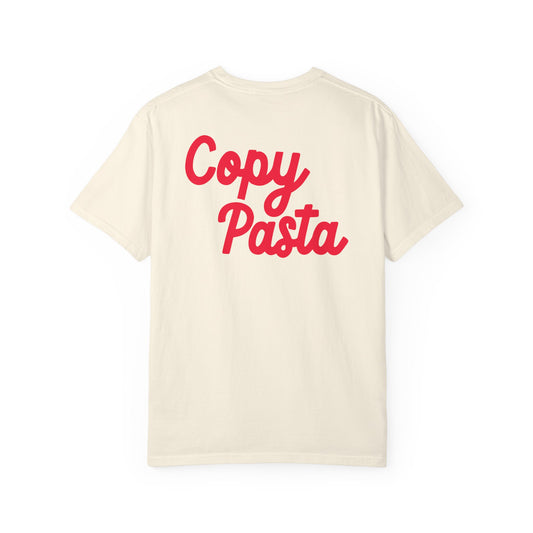 Copy Pasta Logo Tee – Print Culture, Not Just Memes
