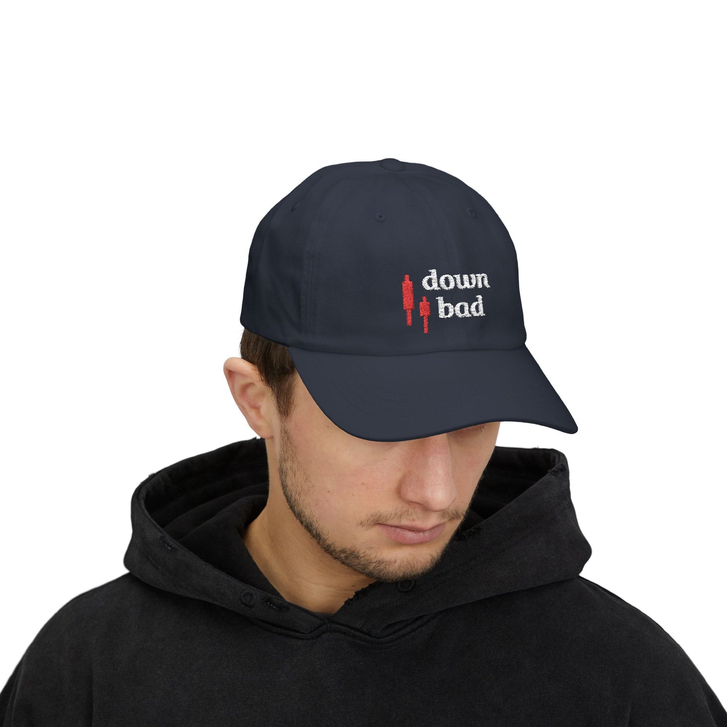 Down Bad Dad Cap – Casual Hat, Real Mood
