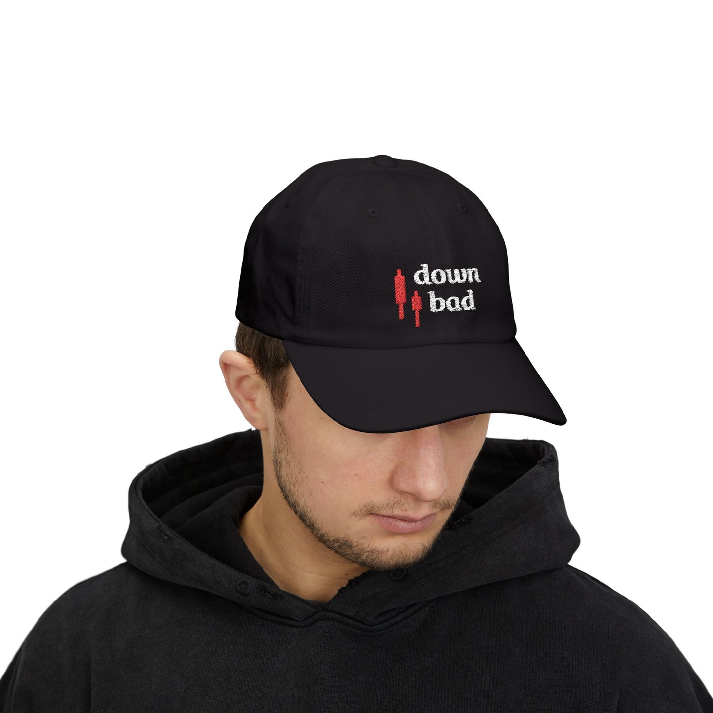 Down Bad Dad Cap – Casual Hat, Real Mood