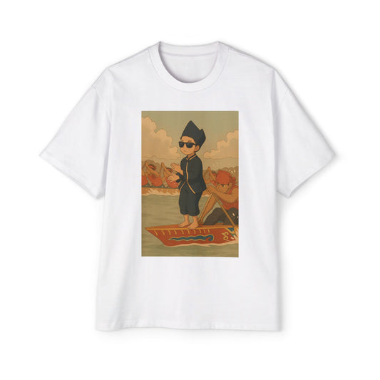 Aura Farming Tee – Boat Kid Energy, Oversized and Unbothered