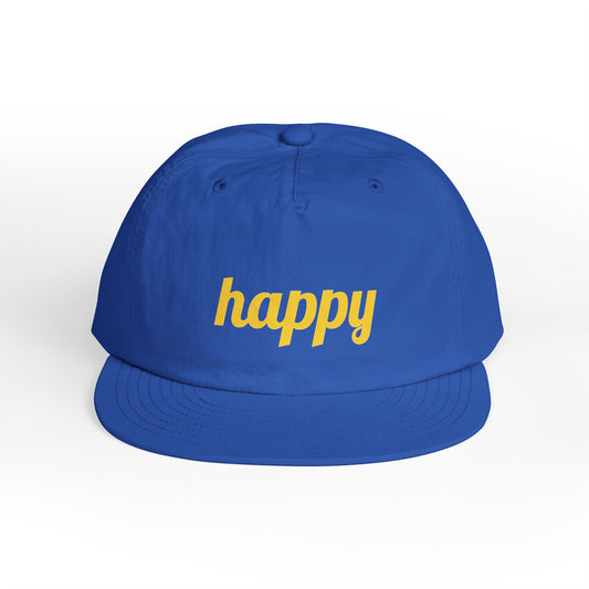 Happy Nylon Cap – Vintage Vibes, Internet Optimism