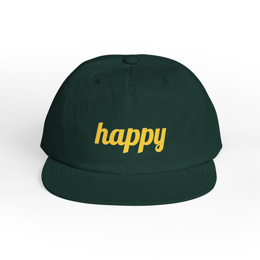 Happy Nylon Cap – Vintage Vibes, Internet Optimism
